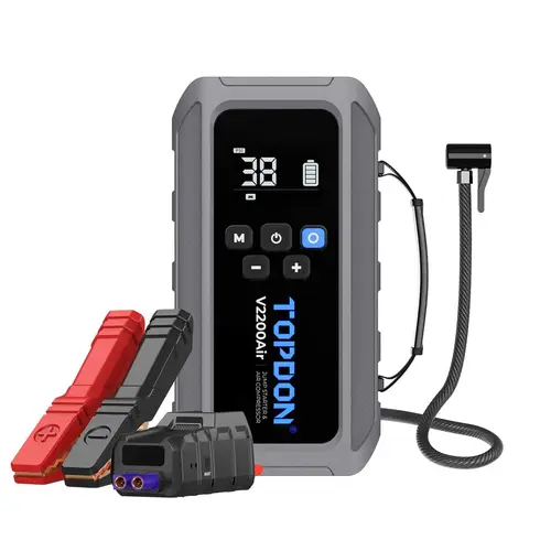 2-in-1 2200 Peak Amp Jump Starter & Air Compressor 2-in-1 2200 Peak Amp Jump Starter & Air Compressor