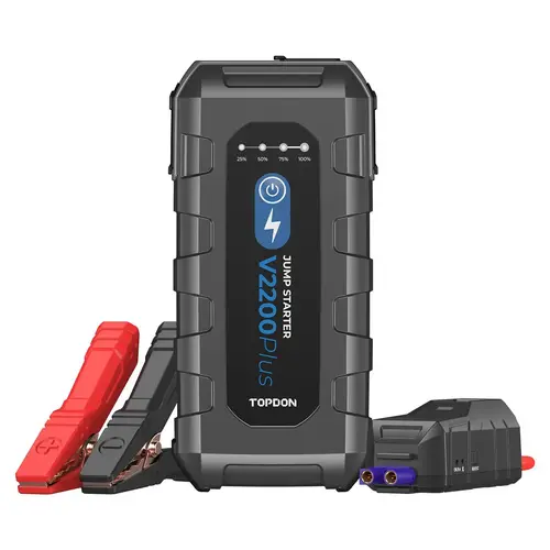 2-in-1 2200 Peak Amp Jump Starter & Battery/System Tester 2-in-1 2200 Peak Amp Jump Starter & Battery/System Tester