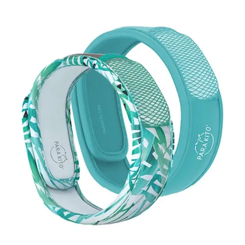 Mosquito Repellent Wristband Bonus (Foliage and Turquoise) Mosquito Repellent Wristband Bonus (Foliage and Turquoise)