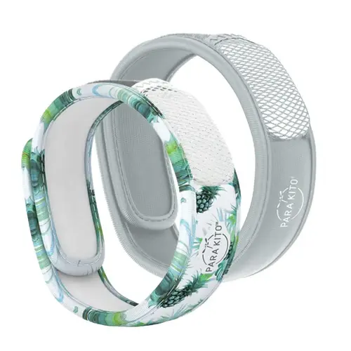 Mosquito Repellent Wristband Bonus (Smokey Grey and Pineapple) Mosquito Repellent Wristband Bonus (Smokey Grey and Pineapple)