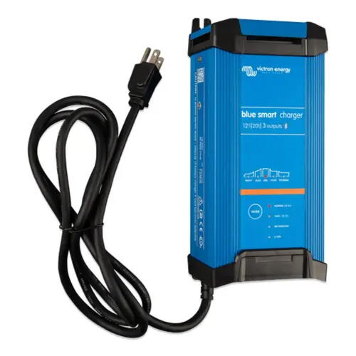 Victron Energy Blue Smart IP22 Charger 12/20(3) 120V NEMA 5-15 Victron Energy Blue Smart IP22 Charger 12/20(3) 120V NEMA 5-15