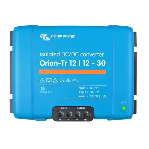 Victron Energy Orion-Tr 12/12-30A (360W) Isolated DC-DC converter Victron Energy Orion-Tr 12/12-30A (360W) Isolated DC-DC converter