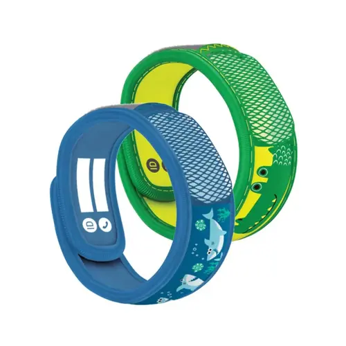 Mosquito Repellent Kids Wristband Bonus (Shark and Crocodile) Mosquito Repellent Kids Wristband Bonus (Shark and Crocodile)