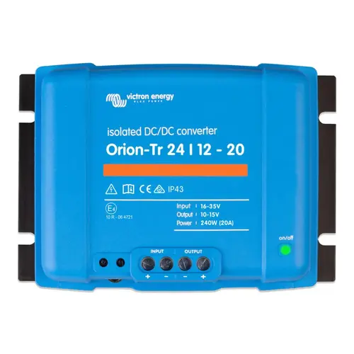 Victron Energy Orion-Tr 24/12-30A (360W) Isolated DC-DC converter Victron Energy Orion-Tr 24/12-30A (360W) Isolated DC-DC converter