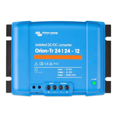 Victron Energy Orion-Tr 24/24-12A (280W) Isolated DC-DC converter Victron Energy Orion-Tr 24/24-12A (280W) Isolated DC-DC converter