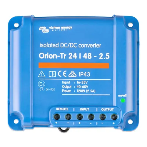 Victron Energy Orion-Tr 24/48-2,5A (120W) Isolated DC-DC converter Victron Energy Orion-Tr 24/48-2,5A (120W) Isolated DC-DC converter
