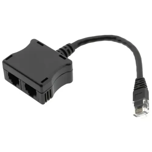 Victron Energy RJ45-splitter 1xRJ45 male/15cm cable/2xRJ45 female Victron Energy RJ45-splitter 1xRJ45 male/15cm cable/2xRJ45 female