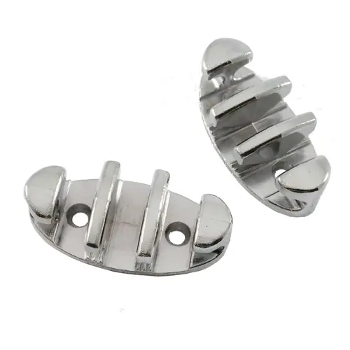 3" Rope Cleat, Zinc Plated, 2-Pack 3" Rope Cleat, Zinc Plated, 2-Pack