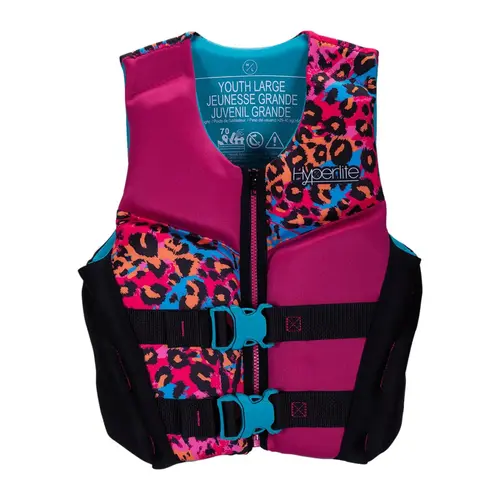 Girls Youth Indy Life Jacket, Large, Pink Girls Youth Indy Life Jacket, Large, Pink