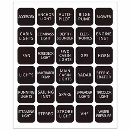 Label Stickers for SP32/33 Series Label Stickers for SP32/33 Series