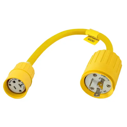 B-Line Adapter - 15A Female to 30A Male - HBL105 B-Line Adapter - 15A Female to 30A Male - HBL105