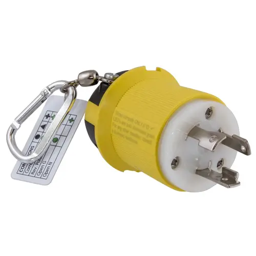 Hubbell Twist-Lock, Tester, 30A 125V, L5-30P Marine Version Hubbell Twist-Lock, Tester, 30A 125V, L5-30P Marine Version