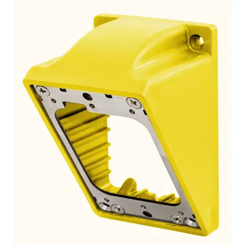 Hubbell Watertight Angled Adapter, 3/4" Npt, Yellow Hubbell Watertight Angled Adapter, 3/4" Npt, Yellow