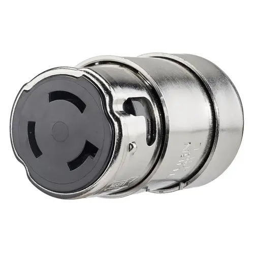 Hubbell Marine Locking Connector, 2P3W, 50A 125V Hubbell Marine Locking Connector, 2P3W, 50A 125V