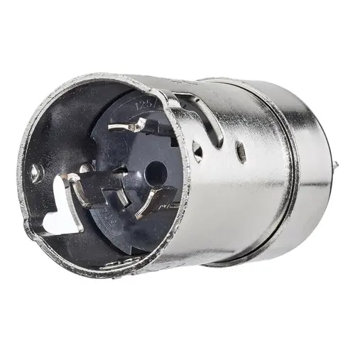 Hubbell Marine Locking Plug, 3P4W, 50A 125/250V, Stainless Steel Hubbell Marine Locking Plug, 3P4W, 50A 125/250V, Stainless Steel