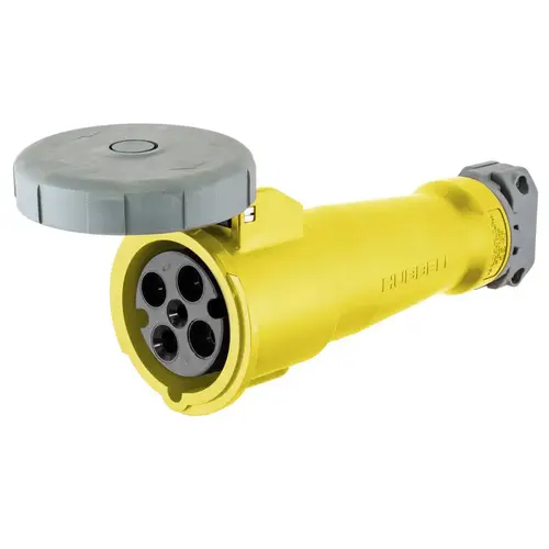 Hubbell Marine Pin & Sleeve Connector, 3P4W, 100A 125/250V Hubbell Marine Pin & Sleeve Connector, 3P4W, 100A 125/250V