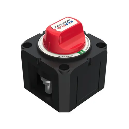 SEAFLO Heavy Duty 900 Amp 4-Position Battery Selector Switch for Marine, RV, and Off-Grid Power Management SEAFLO Heavy Duty 900 Amp 4-Position Battery Selector Switch for Marine, RV, and Off-Grid Power Management