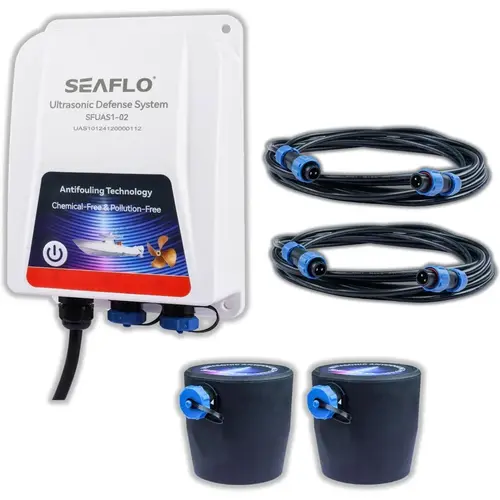 SEAFLO Ultrasonic Defense System 02 Series, Covers 400 Sq. Ft., 2-Transducer System SEAFLO Ultrasonic Defense System 02 Series, Covers 400 Sq. Ft., 2-Transducer System