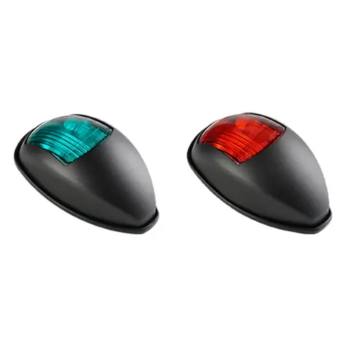 SEAFLO Pair of Vertical Mount Red/Port & Green/Starboard LED Navigation Lights, Stainless Appearance, 2 Nautical Miles Visibility (03-Series) SEAFLO Pair of Vertical Mount Red/Port & Green/Starboard LED Navigation Lights, Stainless Appearance, 2 Nautical Miles Visibility (03-Series)