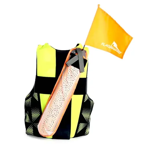 FlagGuard Safety Flag For Life Vest One Size FlagGuard Safety Flag For Life Vest One Size