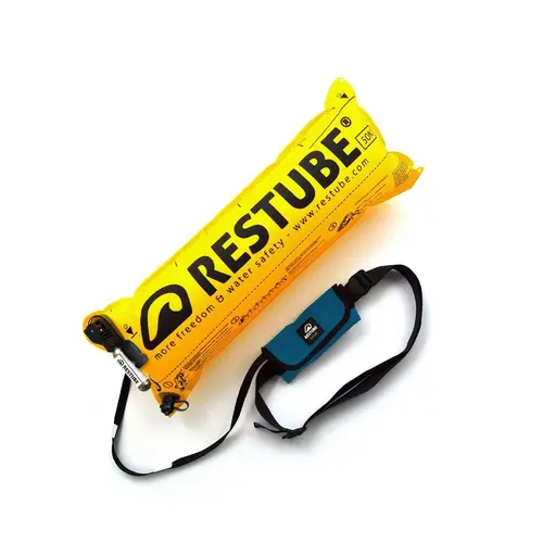 Restube Beach One-Pull Inflatable Safety Buoy Sea Blue Restube Beach One-Pull Inflatable Safety Buoy Sea Blue