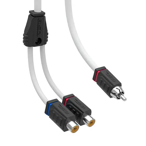 RCA Marine Grade Tinned 100% Copper OFC Y Connector 2 Female to 1 Male RCA Marine Grade Tinned 100% Copper OFC Y Connector 2 Female to 1 Male