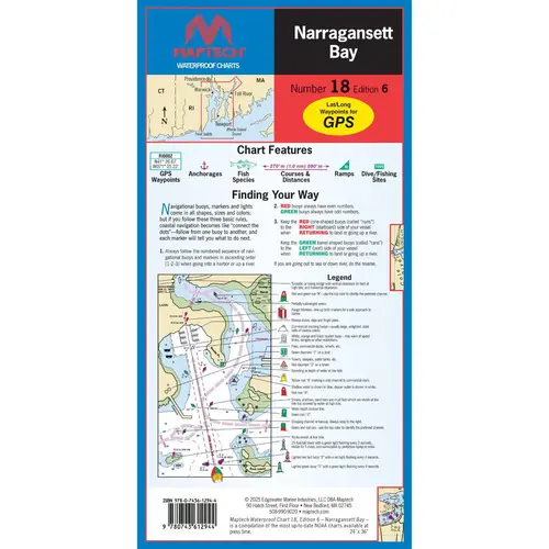 Narragansett Bay to Point Judith, 6th Edition Narragansett Bay to Point Judith, 6th Edition