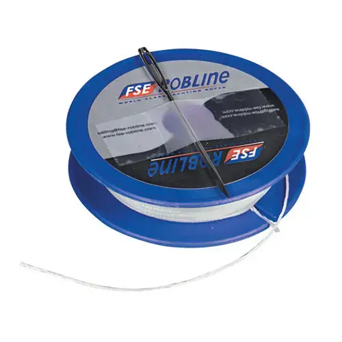 8mm Whipping Twine Kit with Needle, White 8mm Whipping Twine Kit with Needle, White