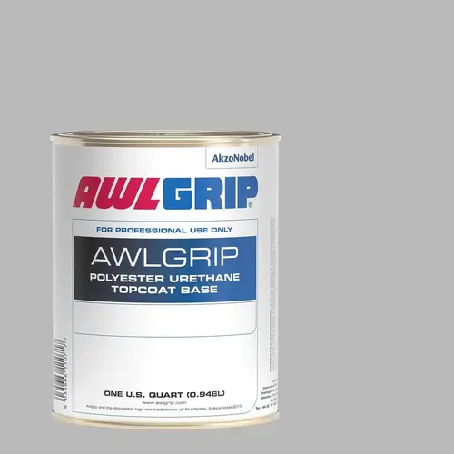Two-Part Enamel Paint, Light Gray, Quart Two-Part Enamel Paint, Light Gray, Quart