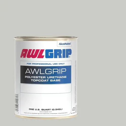 Two-Part Enamel Paint, Pearl Gray, Quart Two-Part Enamel Paint, Pearl Gray, Quart
