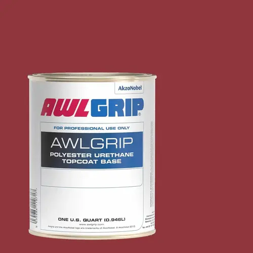 Two-Part Enamel Paint, Vivid Red, Quart Two-Part Enamel Paint, Vivid Red, Quart