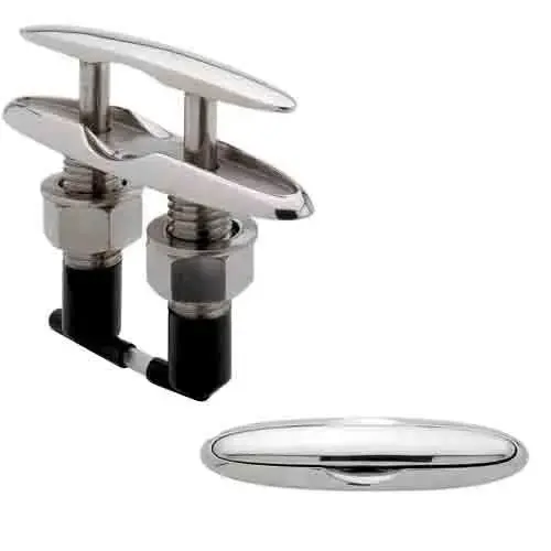 4 1/2" Stainless-Steel Pop-Up "Neat Cleat" 4 1/2" Stainless-Steel Pop-Up "Neat Cleat"