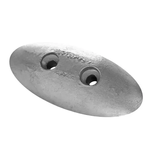 Zinc Hull Anode - 4 3/4"L x 2"W x 3/4" thickness (B) Zinc Hull Anode - 4 3/4"L x 2"W x 3/4" thickness (B)