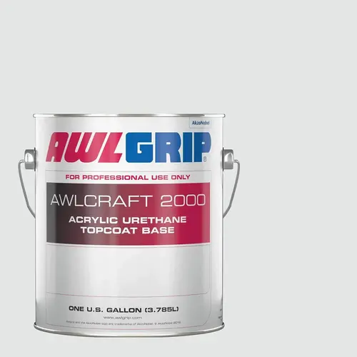 Awlcraft 2000 Acrylic Urethane High-Gloss Topcoat, Matterhorn White, Gallon Awlcraft 2000 Acrylic Urethane High-Gloss Topcoat, Matterhorn White, Gallon