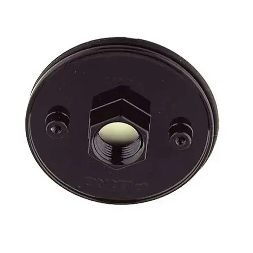 PERKO Pipe Mounting Bracket - Flat Mount Black PERKO Pipe Mounting Bracket - Flat Mount Black