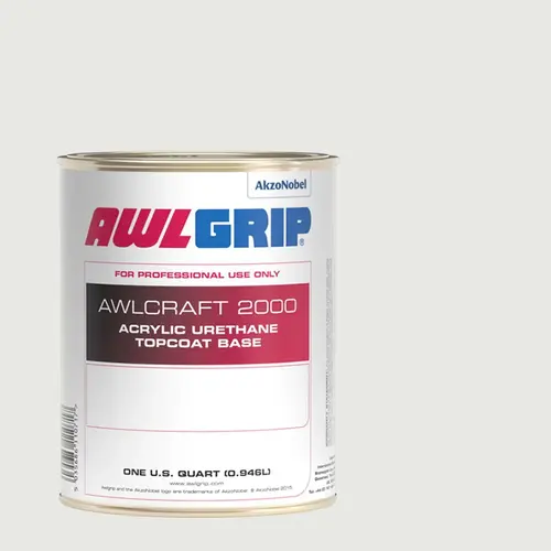Awlcraft 2000 Acrylic Urethane High-Gloss Topcoat, Insignia White, Quart Awlcraft 2000 Acrylic Urethane High-Gloss Topcoat, Insignia White, Quart