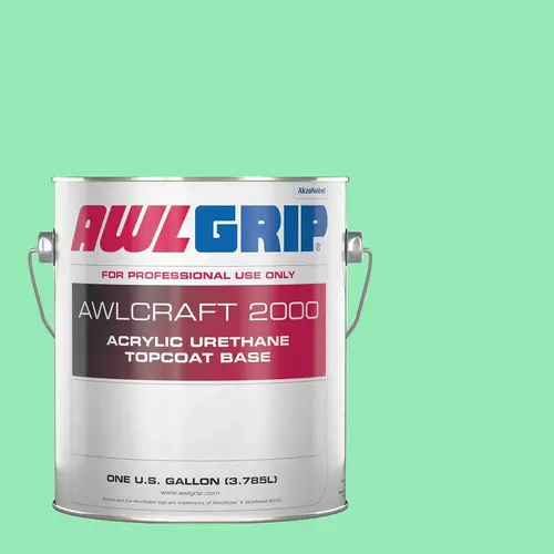 Awlcraft 2000 Acrylic Urethane High-Gloss Topcoat, Seafoam, Gallon Awlcraft 2000 Acrylic Urethane High-Gloss Topcoat, Seafoam, Gallon