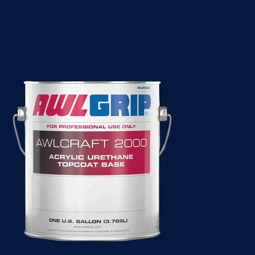 Awlcraft 2000 Acrylic Urethane High-Gloss Topcoat, Flag Blue, Gallon Awlcraft 2000 Acrylic Urethane High-Gloss Topcoat, Flag Blue, Gallon