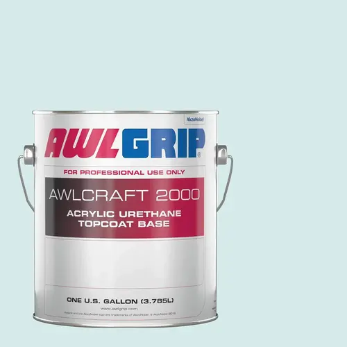 Awlcraft 2000 Acrylic Urethane High-Gloss Topcoat, Ice Blue, Gallon Awlcraft 2000 Acrylic Urethane High-Gloss Topcoat, Ice Blue, Gallon