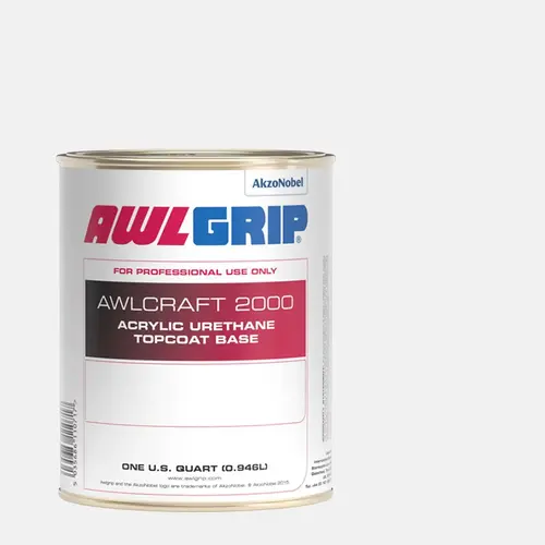 Awlcraft 2000 Acrylic Urethane High-Gloss Topcoat, Snow White, Quart Awlcraft 2000 Acrylic Urethane High-Gloss Topcoat, Snow White, Quart