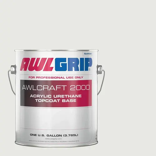 Awlcraft 2000 Acrylic Urethane High-Gloss Topcoat, Fleet White, Gallon Awlcraft 2000 Acrylic Urethane High-Gloss Topcoat, Fleet White, Gallon