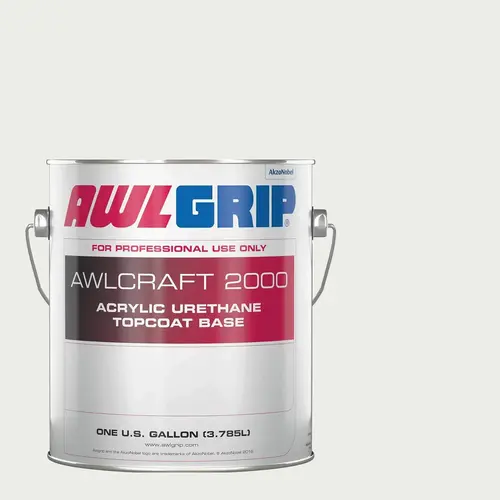 Awlcraft 2000 Acrylic Urethane High-Gloss Topcoat, Off-White, Gallon Awlcraft 2000 Acrylic Urethane High-Gloss Topcoat, Off-White, Gallon