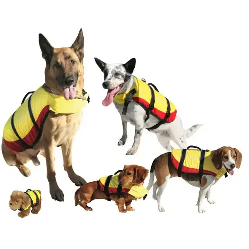 Deluxe Pet Life Jacket Yellow, Large Deluxe Pet Life Jacket Yellow, Large