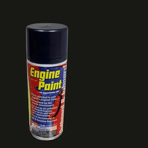 Engine Spray Paint - Mercury Phantom Black Engine Spray Paint - Mercury Phantom Black