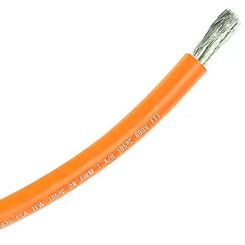 10 AWG Primary Wire by the Foot, Orange 10 AWG Primary Wire by the Foot, Orange