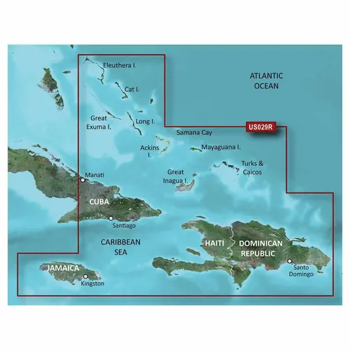 HUS029R Southern Bahamas BlueChart g3 microSD/SD Card HUS029R Southern Bahamas BlueChart g3 microSD/SD Card