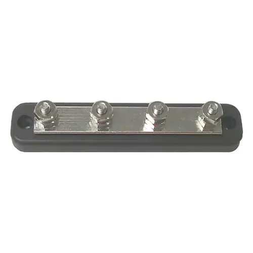 FS46250 Bus Bars - Common Bus 6"L x 1.25"W x 1.44"H Stud Terminals: 4 x 1/4"-20 FS46250 Bus Bars - Common Bus 6"L x 1.25"W x 1.44"H Stud Terminals: 4 x 1/4"-20