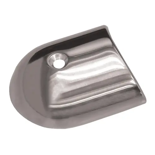 Stainless Steel Rub Rail End Cap Silver Stainless Steel Rub Rail End Cap Silver