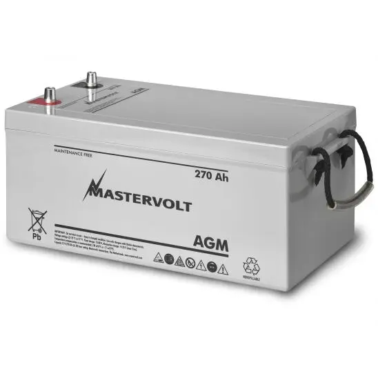 MASTERVOLT AGM 12/270 Group Super 8D Sealed Marine Battery 62002700 MASTERVOLT AGM 12/270 Group Super 8D Sealed Marine Battery 62002700
