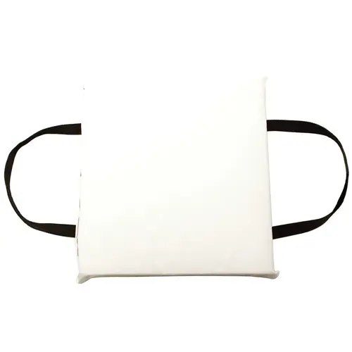 Throwable Foam Cushion, White Throwable Foam Cushion, White